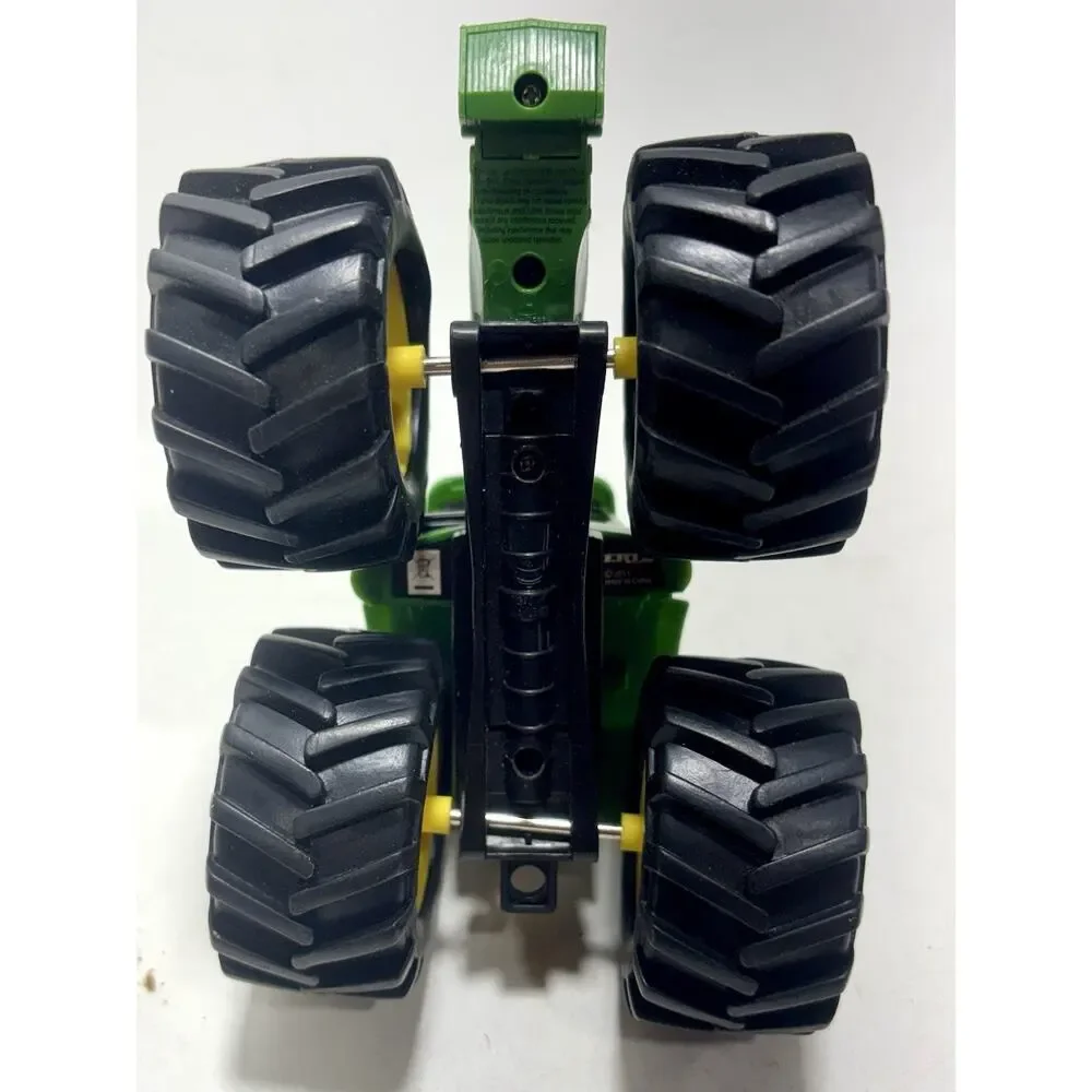 John Deere Monster Treads Tractor Toy ERTL 2011 Big Wheels Lights Sound Farm Toy